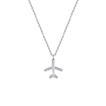 airplane necklace ciel prasseur
